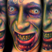 tattoo galleries/ - Scary zombie Face - 25188